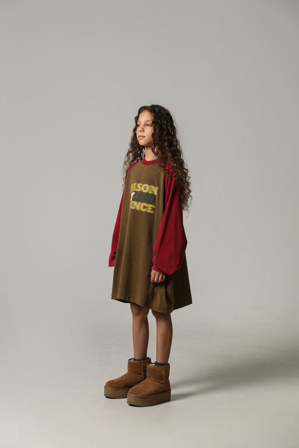 MASONPRINCE "1990" Contrast Long Sleeve