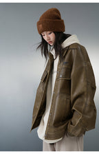 BJHG Vintage Motorcycle Jacket