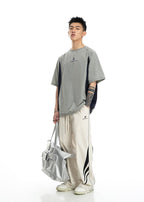 BJHG Curve Contrast Tee