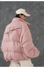 BJHG Suede Puffer Jacket