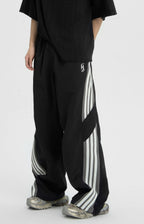 JHYQ Contrast Striped Track Pants