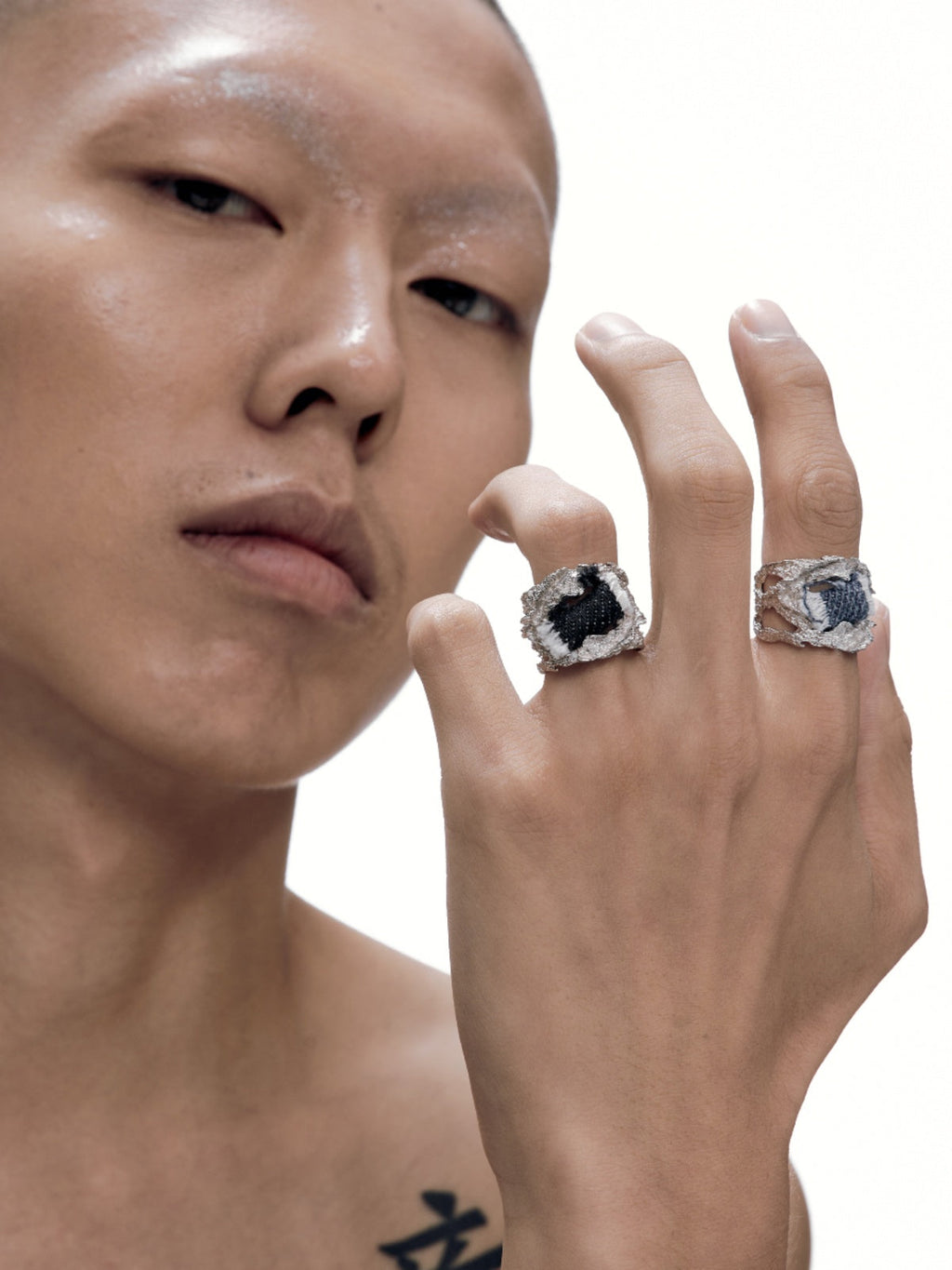 ILLuSoRy Denim Inlay Ring