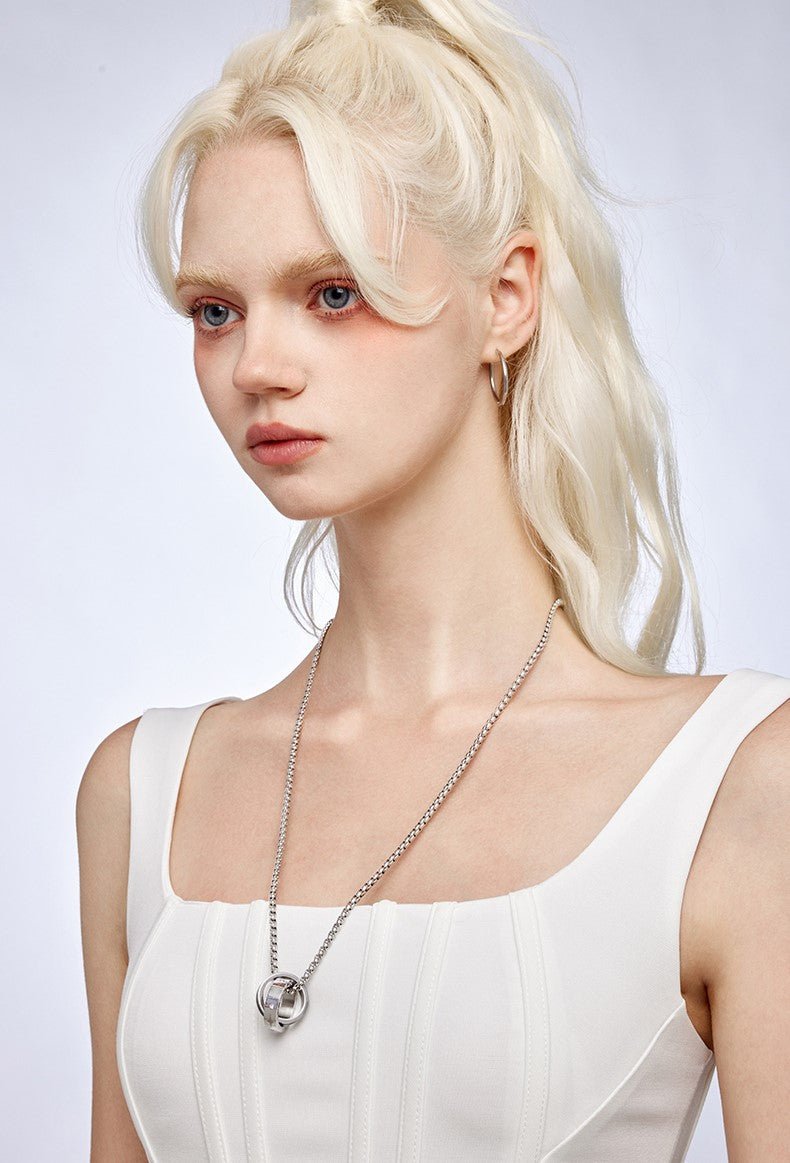 GUUKA Double Ring Necklace
