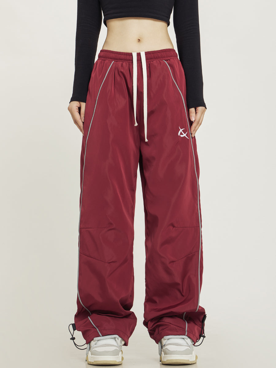 CTB Wide-Leg Track Pants