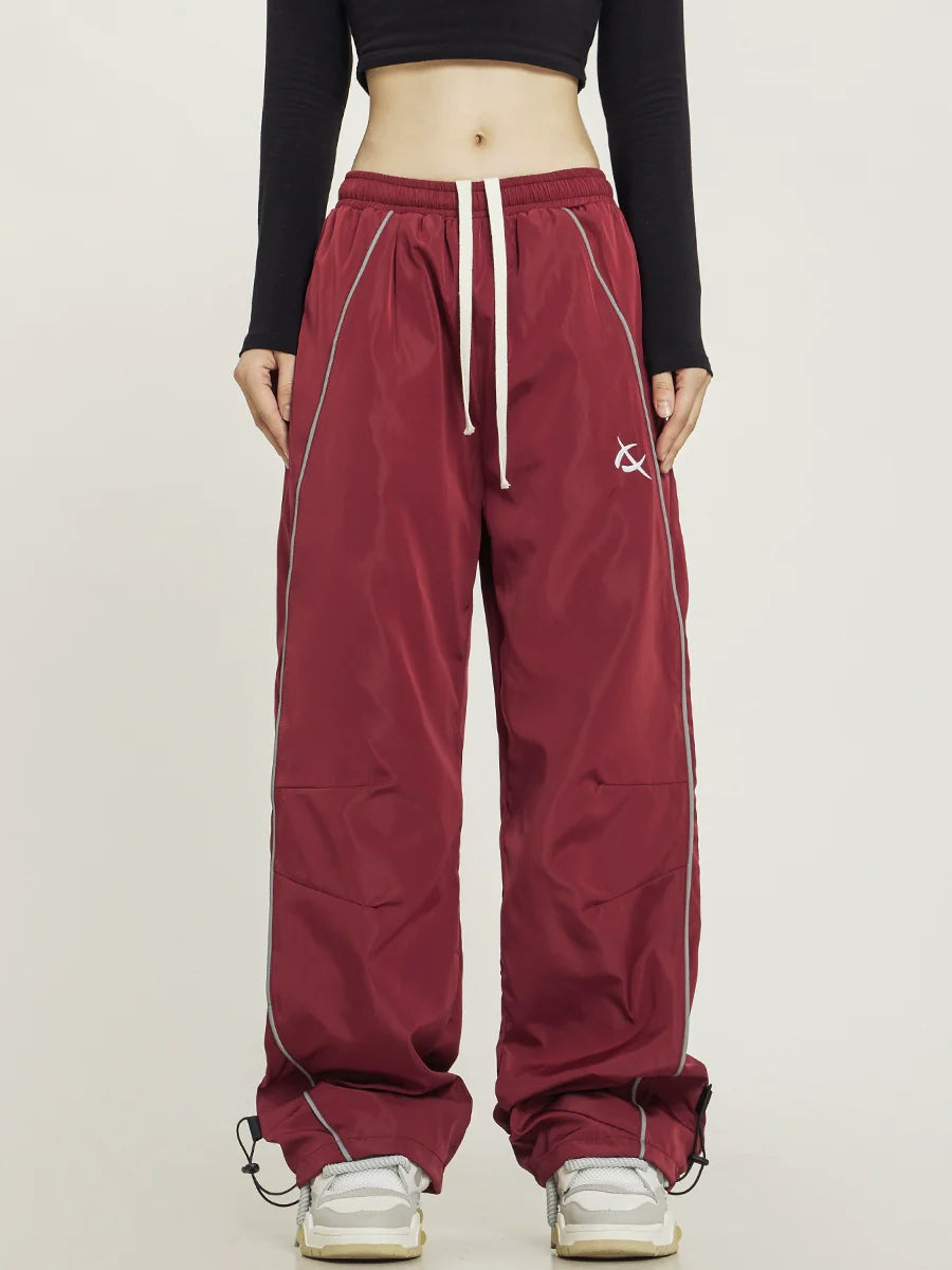 CTB Wide-Leg Track Pants