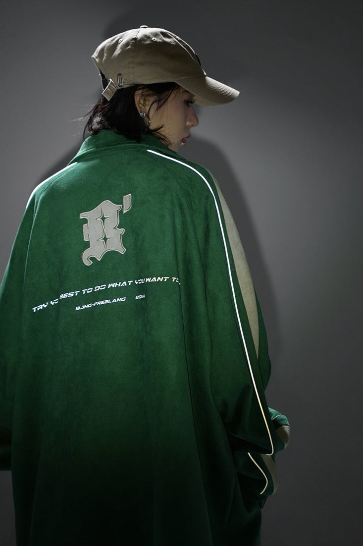 BJHG 3M Suede Track Jacket