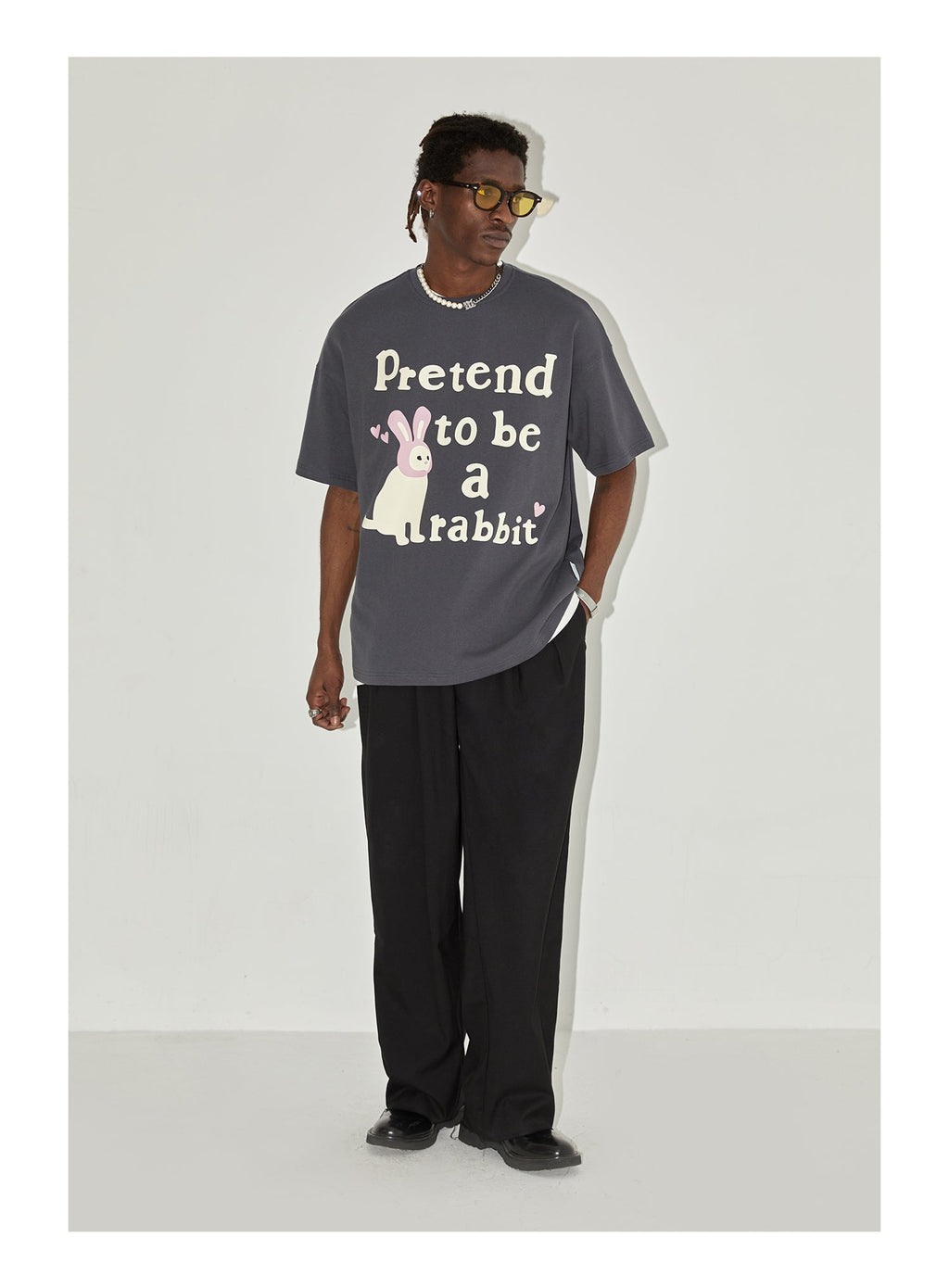 EMPTY REFERENCE "Pretend To Be a Rabbit" Tee