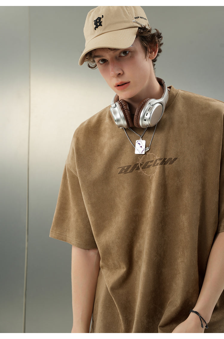 BJHG "Thorns" Suede Tee