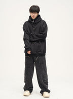 HJK Exclusive Double Panel Hooded Zip Jacket