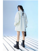 BJHG Croc Faux-Leather Biker Jacket