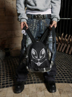 DND4DES Camo Rabbit Fur Backpack