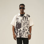 EMPTY REFERENCE "Comic" Button-Up Shirt