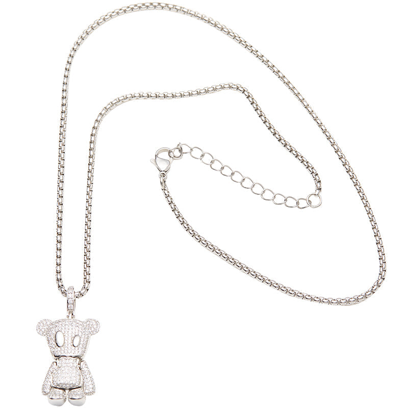 DangerousPeople Hooded Bear Necklace