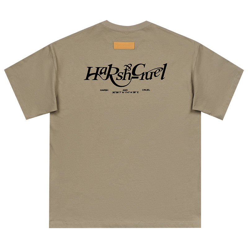 HARSH and CRUEL Logo Tee