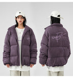 BJHG Suede Puffer Jacket