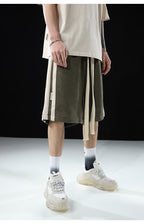 BJHG Velour Wideleg Lounge Shorts