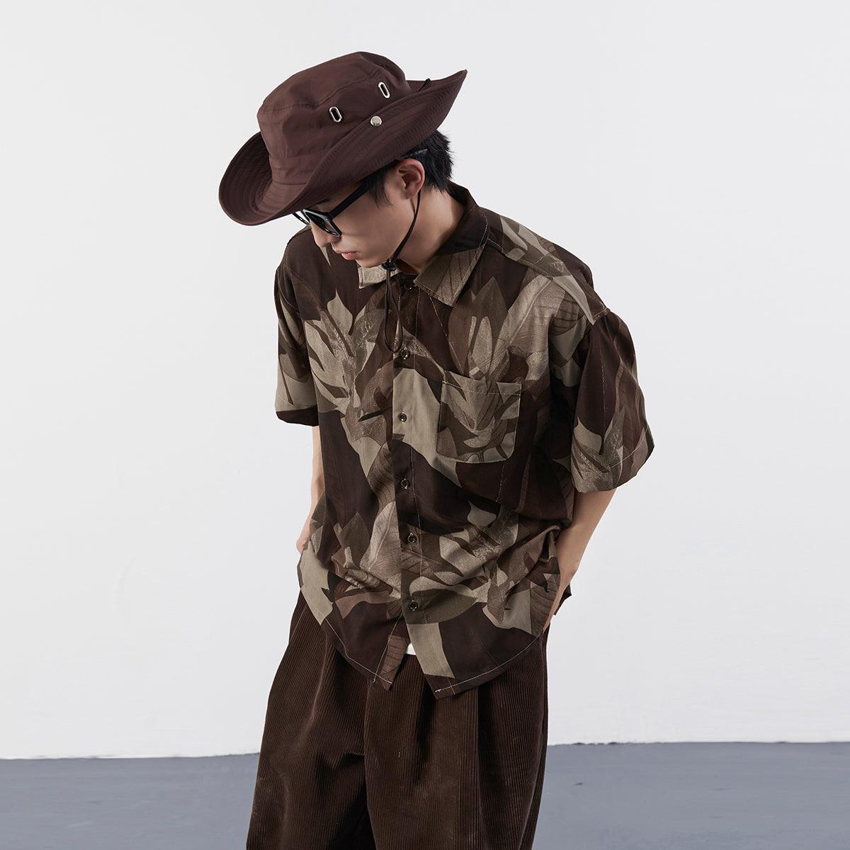 Mentmate Boxy Cut Lotus Shirt