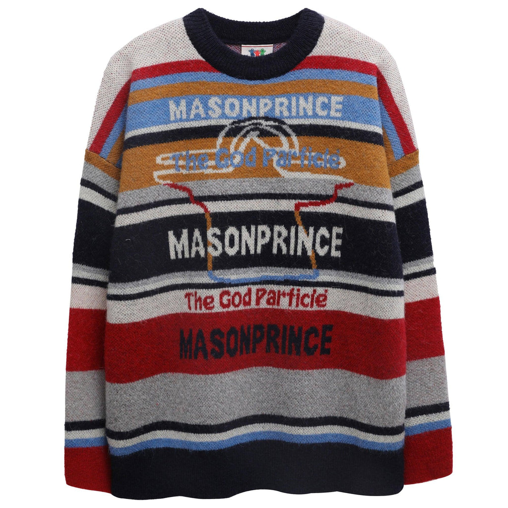 MASONPRINCE Multi Color Alpaca Knit Sweater