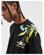 HARSH and CRUEL Embroidered "Bloom" Tee