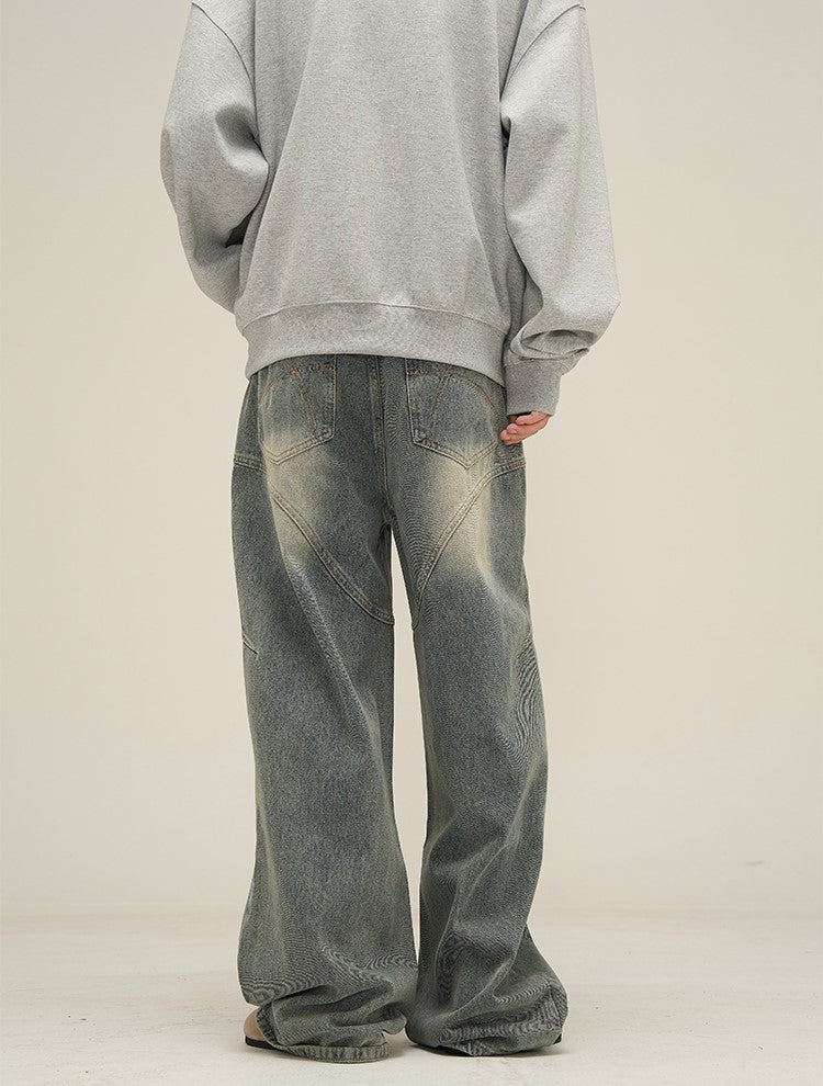 HJK Exclusive Curved Denim Jeans