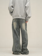 HJK Exclusive Curved Denim Jeans