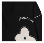 HARSH and CRUEL "Solitary Flower" Tassel Knit Cardigan