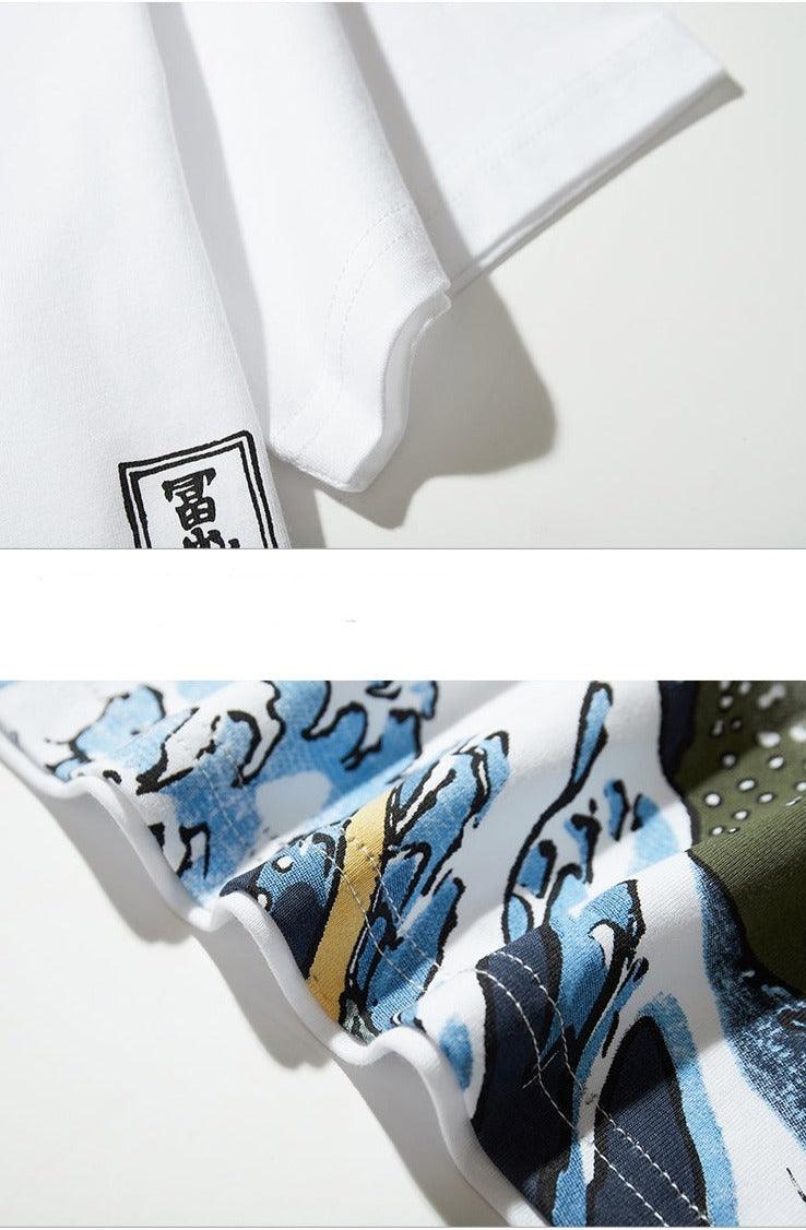 Great Wave Fitted Tee