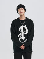 PCLP Mosaic P Knit Sweater