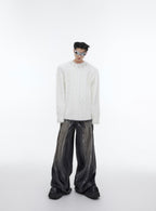 CulturE Studded Collar Sweater