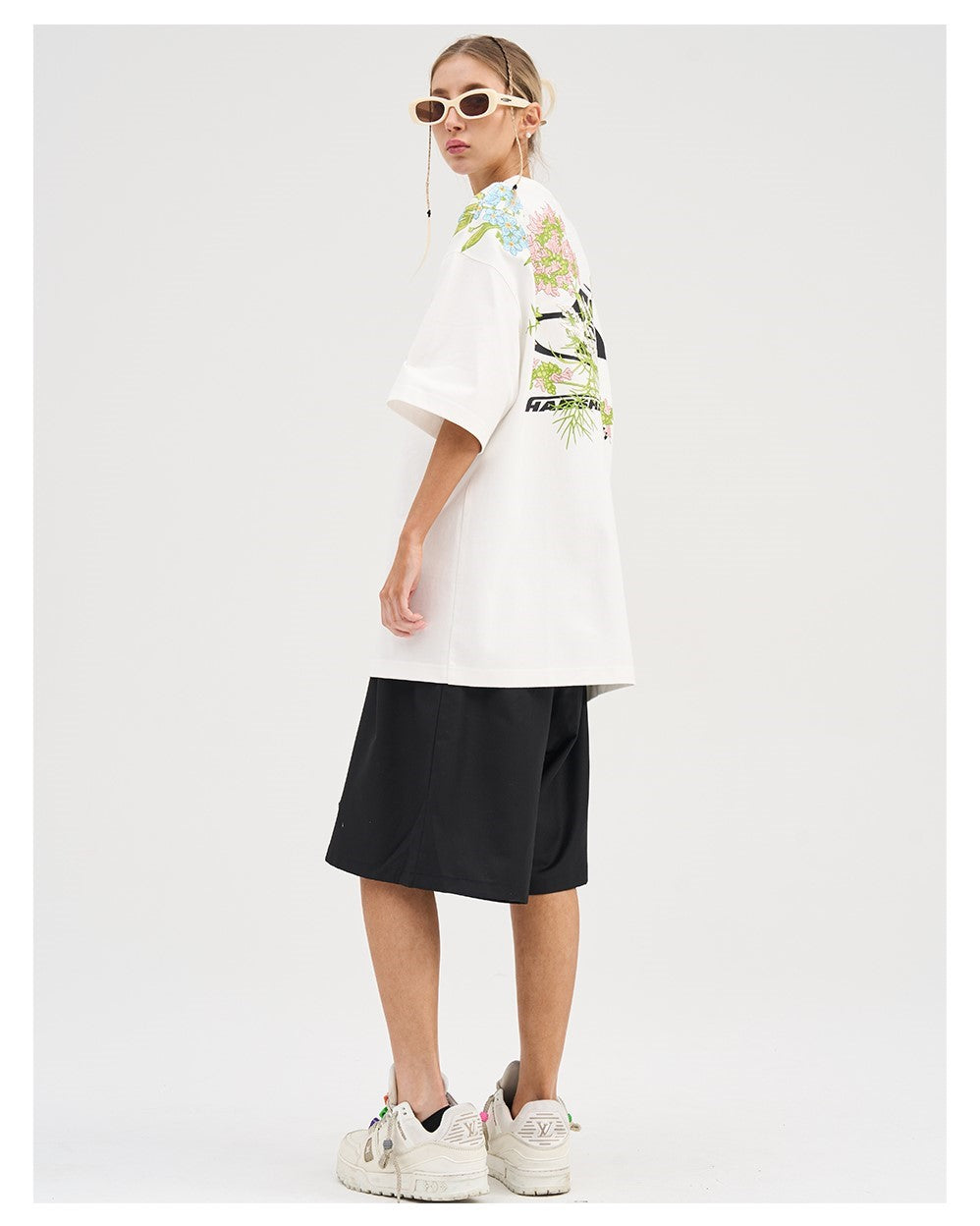HARSH and CRUEL Embroidered "Bloom" Tee