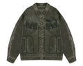 BJHG Vintage Motorcycle Jacket