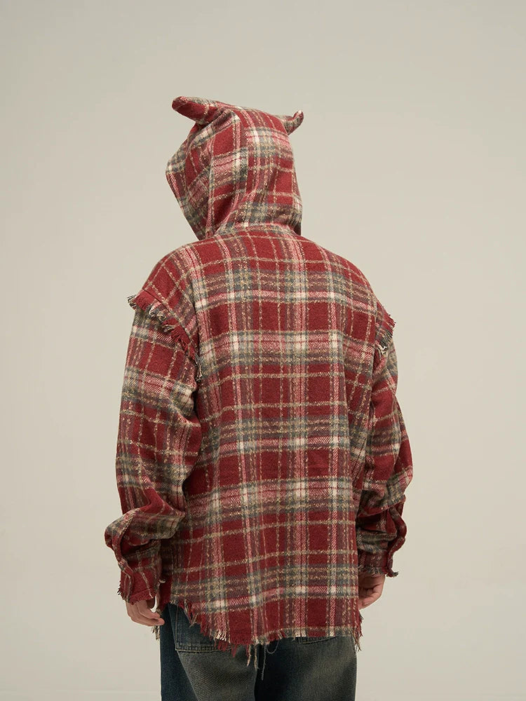 HJK Exclusive Hooded Devil Flannel