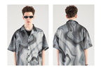 NOSAW Marble Button Up Shirt