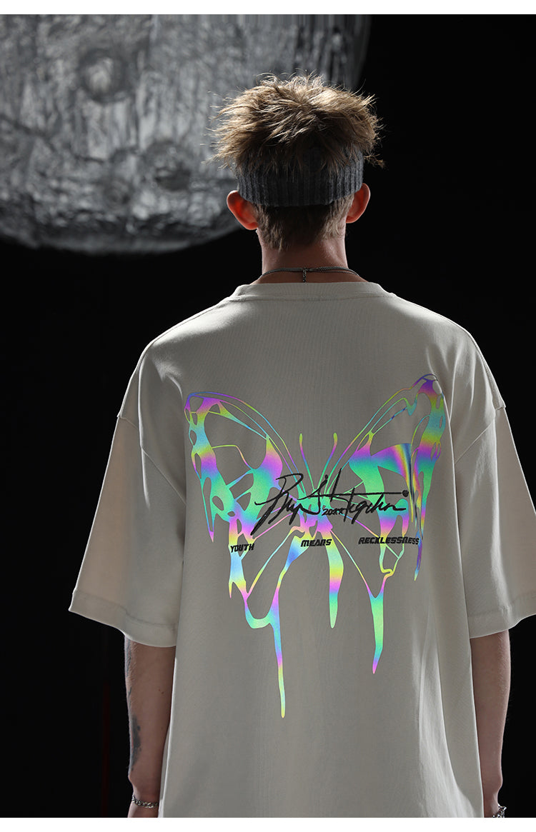 BJHG 3M Reflective Butterfly Tee