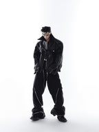 CulturE Pin-Buckle Biker Jacket