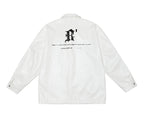 BJHG Croc Faux-Leather Biker Jacket