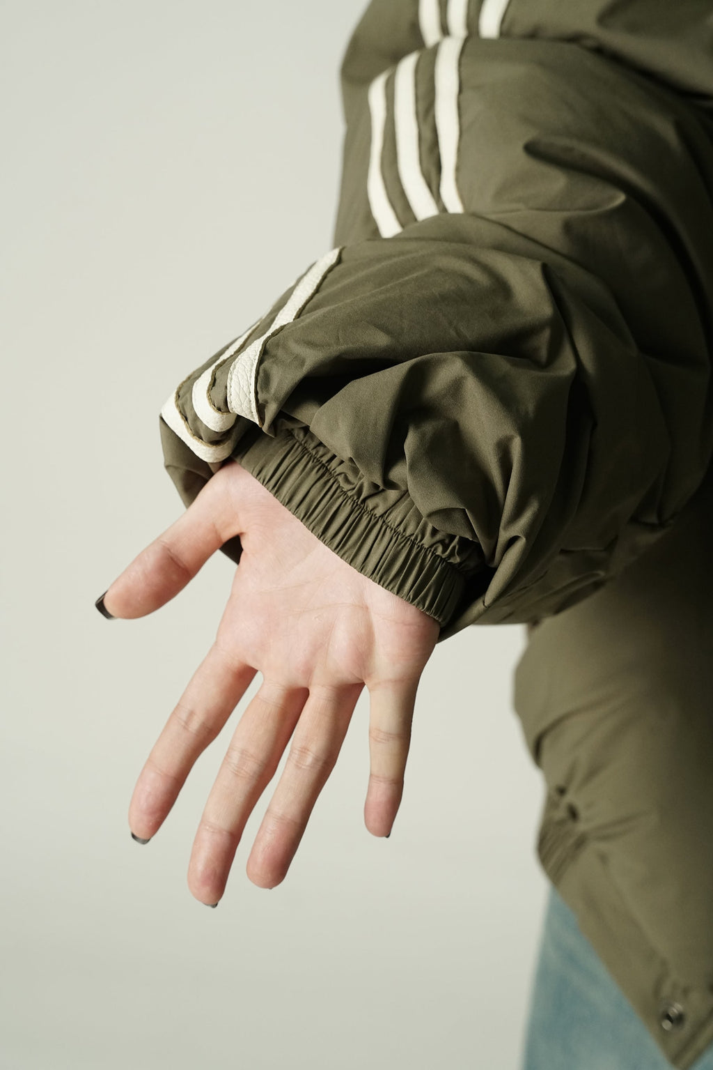 MASONPRINCE Striped Puffer Jacket