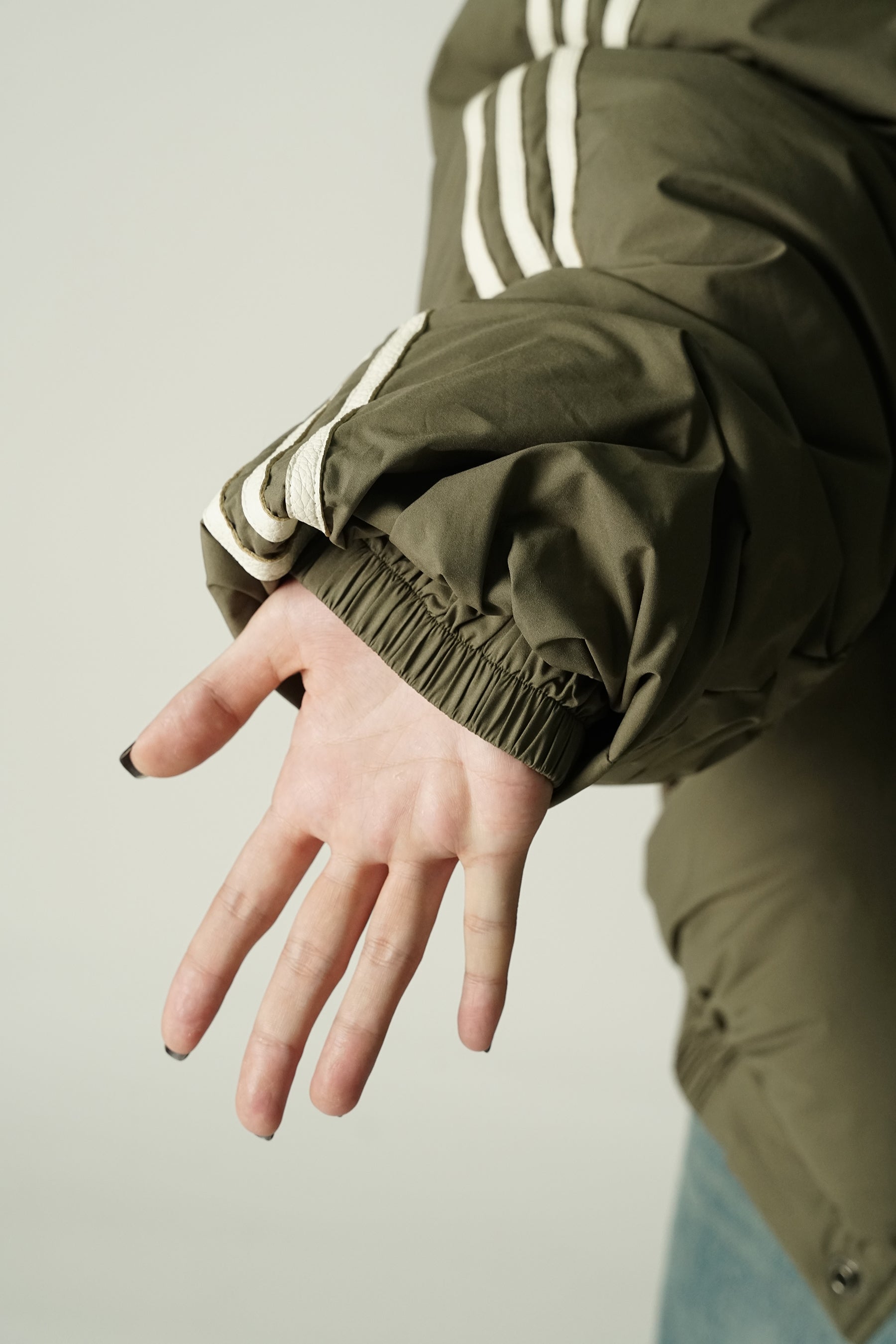 MASONPRINCE Striped Puffer Jacket