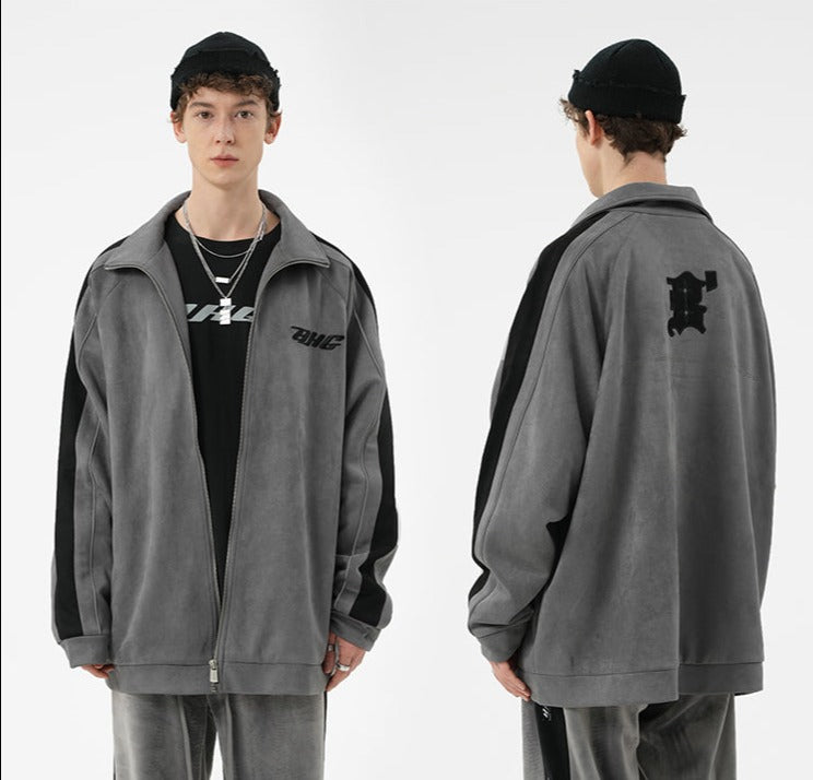 BJHG 3M Suede Track Jacket