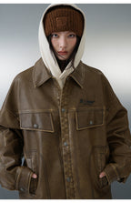BJHG Vintage Motorcycle Jacket