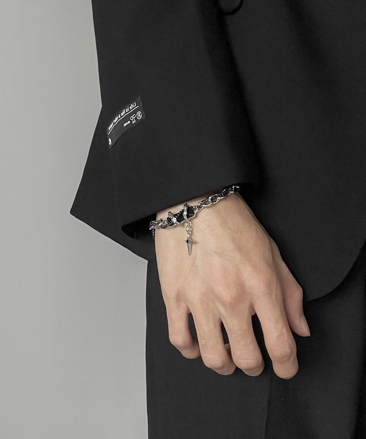 HEIMA Obsidian Thorn Bracelet