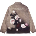 HARSH and CRUEL Painted Flowers Windbreaker Jacket