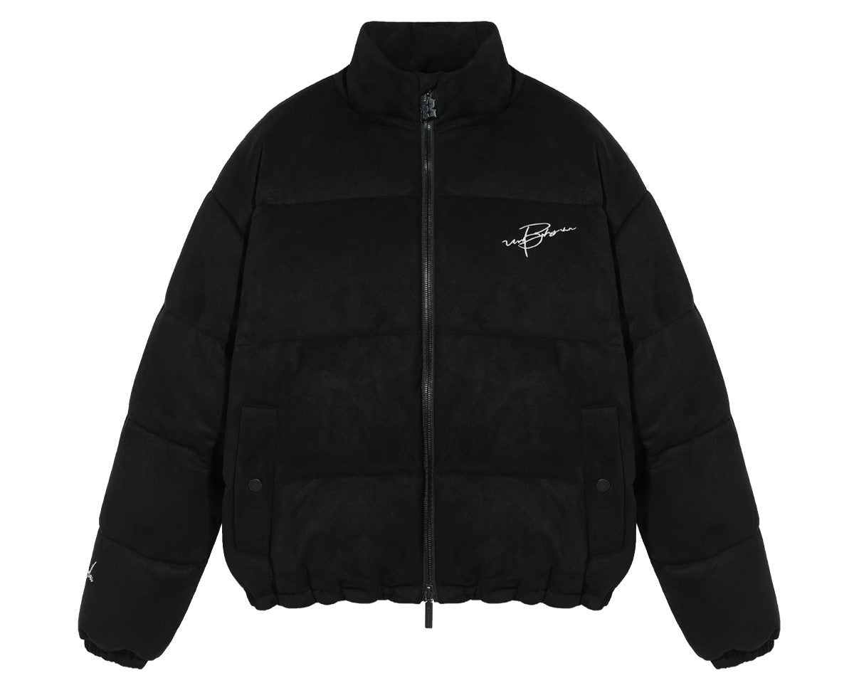 BJHG Suede Puffer Jacket