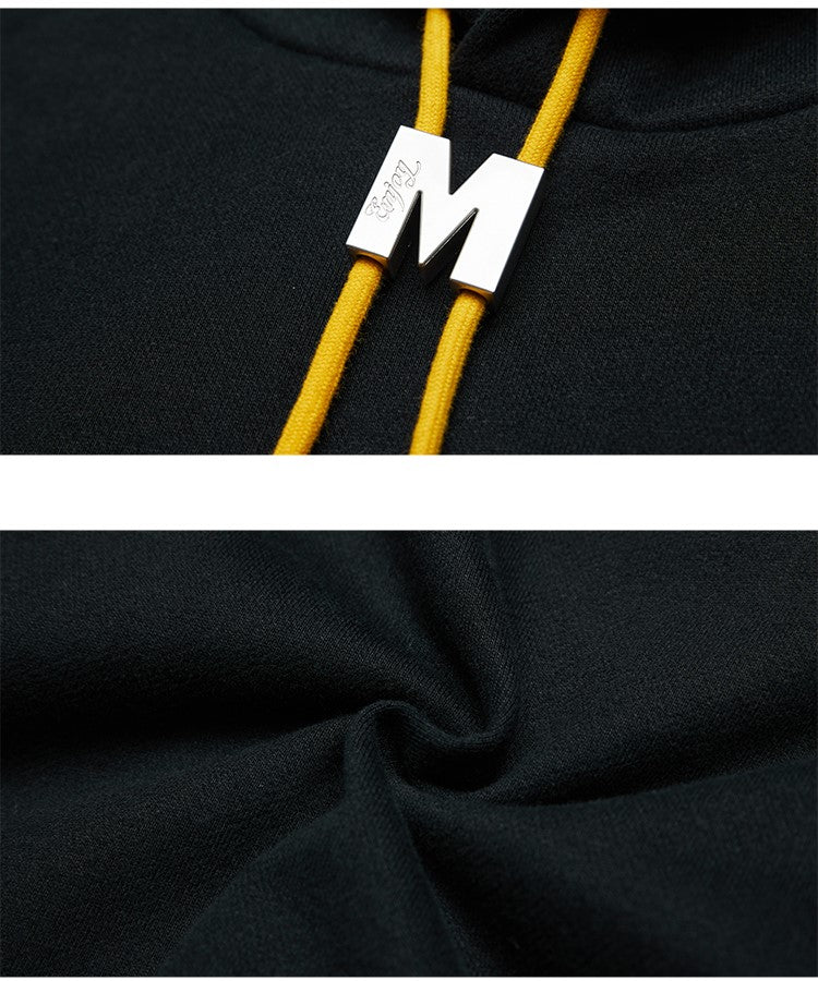 MEDM M Buckle Drawstring Hoodie