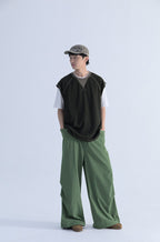 Mentmate Contrast Stitched Sleeveless Tee