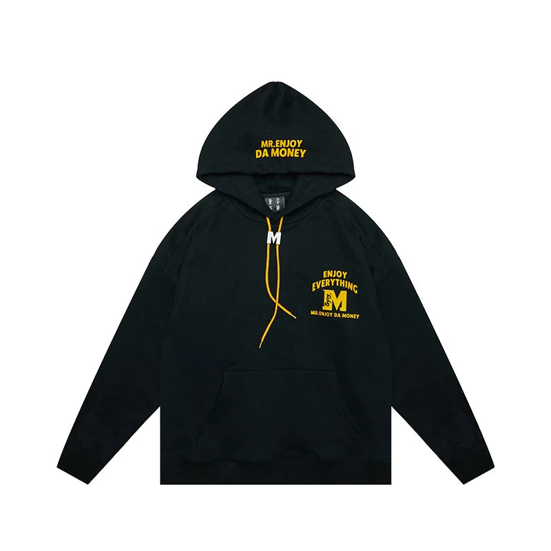 MEDM M Buckle Drawstring Hoodie