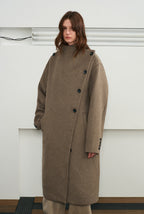 KREATE Avant-Garde Modular Wool Overcoat
