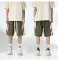 BJHG Velour Wideleg Lounge Shorts