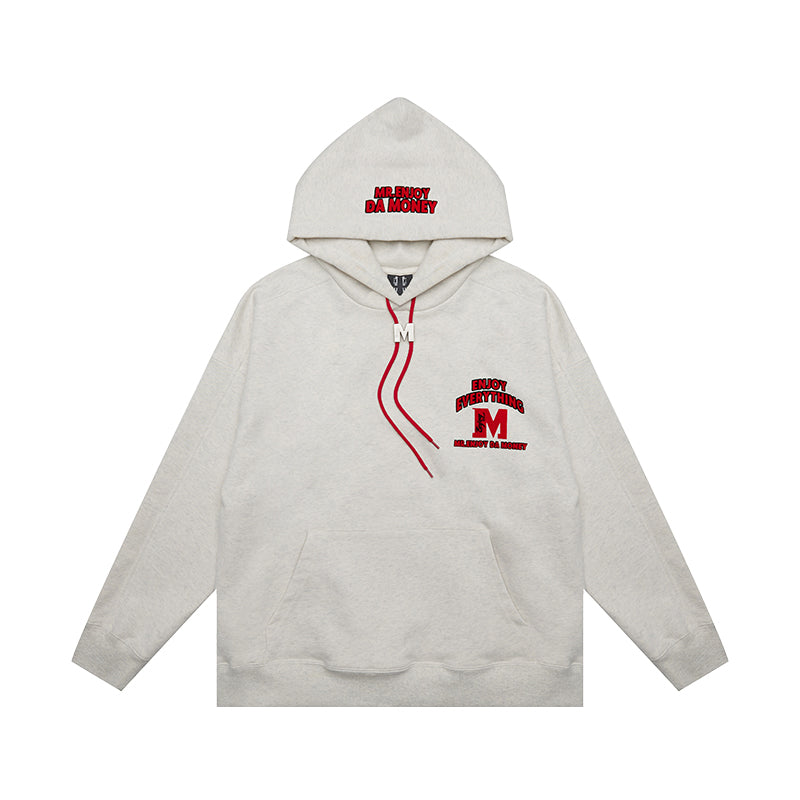 MEDM M Buckle Drawstring Hoodie