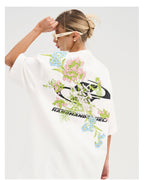 HARSH and CRUEL Embroidered "Bloom" Tee